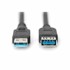 DIGITUS USB 3.0 produžni kabel A-A 1,8 m, crni