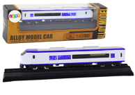 Metalni kolekcijski model vlaka, 1:48, bijelo/plavi