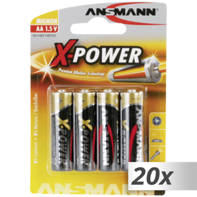 ANSMANN Baterija Alkaline AA LR6 X-Power