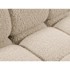 MICADONI HOME Bež modularna sjedeća garnitura od bouclé tkanine (srednji modul ) Bellis, 94x94x70,05 cm