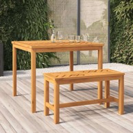 Vrtna klupa, 80 x 35 x 45 cm, od masivnog bagremovog drva