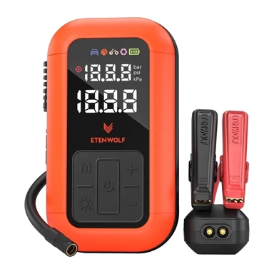 ETENWOLF Prijenosni kompresor za gume X6 Pro Max, 11,03 bar, 12000 mAh