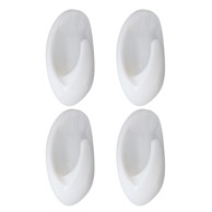 TENDANCE Kupaonski dodatak KUKICA 4/1, 3M, bijela