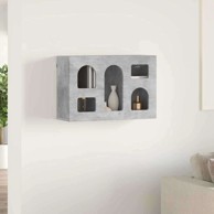 Viseći ormarić od konstruiranog drva 60 x 20 x 40 cm, betonski sivi