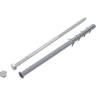 LUX TOOLS Plastična tipla FI 10 s vijkom