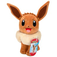 POKEMON Plišana igračka Eevee, smeđa