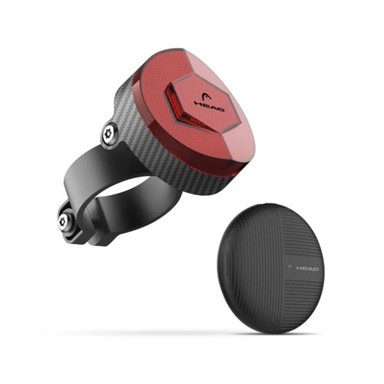 HEAD Reflektirajući lokator za bicikl, zvučnik, IP66, crni