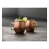 LYNGBY GLAS Čelične šalice u setu 2 kom u bakrenoj boji 400 ml Moscow Mule 