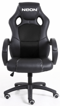 NEON Gaming stolica Fusion, crna