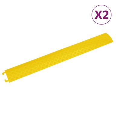 Rampe za zaštitu kabela, žute, 4 kom, 98.5 cm