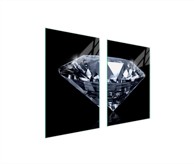 TMK Staklena zaštita za štednjak ili ploču za kuhanje 65x52, diamond