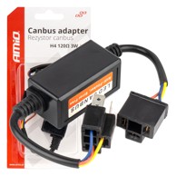 AMIO CANBUS poništivač greške i anti-flicker adapter za LED žarulje, H4, 120Ω 3W