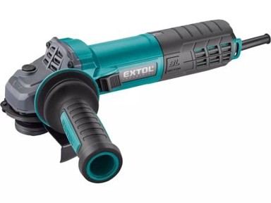 EXTOL INDUSTRIAL Kutna brusilica 8792010, regulacija brzine, bez četkica, 125 mm, 1550 W
