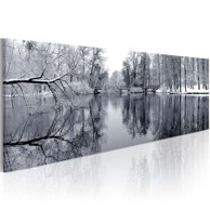 Slika landscape winter 120x40