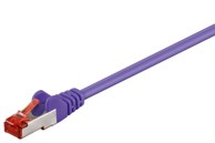 Mrežni spojni kabel, F/UTP, kategorija 6, duljina 0,25 m, PVC, ljubičasta