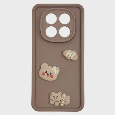 MAXMOBILE Maskica za Xiaomi Redmi Note 14 Pro+ 5G, Silicone Candy, Toys 