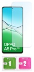 BLUEMOON Torbica za Oppo A5 Pro - zaštitna maska s uzorkom + zaštitno staklo 9H