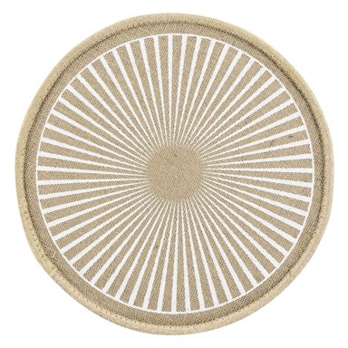 DOUCEUR D'INTÉRIEUR Podmetač od jute ø 38 cm Soleimio 