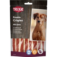 TRIXIE Poslastica za pse Premio Crispy patka, 100 g