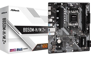 ASROCK Matična ploča B650M-H/M.2+, AMD B650, DDR5, ATX, s. AM5
