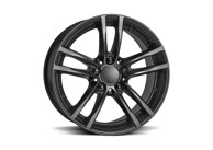 RIAL Aluminijska felga 7,0X16 5/120 ET31 (72,6) x10 ece crna X10-70631W34-5