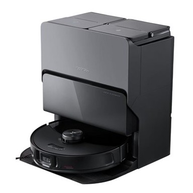 ROBOROCK Robotski usisavač S8 MaxV Ultra, s bazom za samopražnjenje, crni