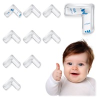 NORTHIX Zaštita za kutove, Ricokids 798400, 10 kom, prozirna