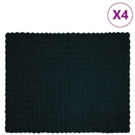 Lažni zec Deka set 4 kom 130×150 cm poliester, tamnozelena