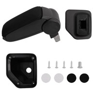 Naslon za ruke za automobil, 15 x 32 x 40 - 52 cm, ABS, crni