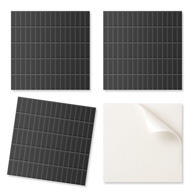 COLORAY Samoljepive PVC pločice s uzorkom kutija u pravilnom rasporedu, 50 x 50 cm, 4 kom.