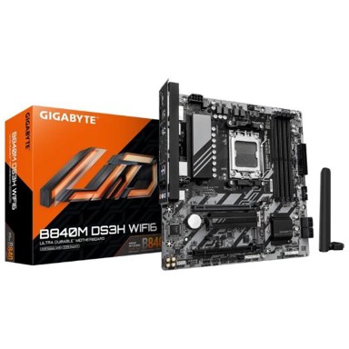 GIGABYTE Matična ploča B840M DS3H WIFI6, AMD B840, AM5, mATX, DDR5, WiFi