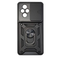 MAXMOBILE Maskica za Honor 200 Anti-Shock with Ring, crna