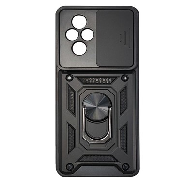 MAXMOBILE Maskica za Honor 200 Anti-Shock with Ring, crna