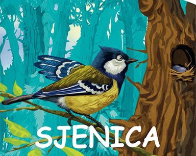 Knjiga Male šumske životinje Sjenica  