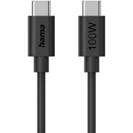 HAMA USB kabel 00086448 2.0 1,2 m USB-C, crni