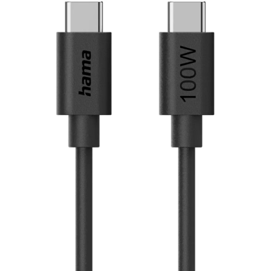 HAMA USB kabel 00086448 2.0 1,2 m USB-C, crni