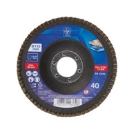 LUX TOOLS Brusna ploča, lamelirana, 115mm, K40