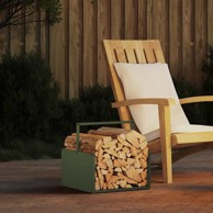 Stalak za drva 40x40x40 cm hladno valjani čelik