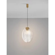 SHELINA Visilica, NL9333219, LED, IP20, 3000 K, 6 W, mesing, staklo