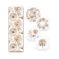 MILA HOME Set jastuka za sjedenje i nadstolnjak, 5 kom