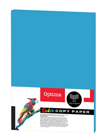 OPTIMA Papir fotokopirni A4 Intenziv Turquoise, 80 g, 100/1, P22