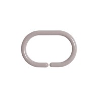 TENDANCE Zavjesa za kadu alke za zavjesu 12/1 PP, smeđe/siva