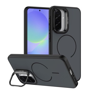 OVERBOARD Maska Skin-touch sa stalkom za Samsung Galaxy A57 5G, MagSafe, crna
