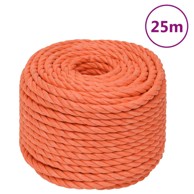 Radno uže, narančasto, 10 mm, 25 m, od polipropilena