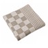 TISECO HOME STUDIO Set od 6 smeđih kuhinjskih krpa Mineur, 65 x 65 cm