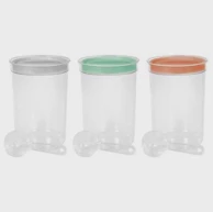 CURVER Posuda za spremanje hrane sa žlicom, 1.7l, ø 13 x 19 cm