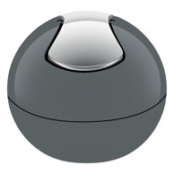 SPIRELLA Tamno siva plastična kanta za smeće 1 l Bowl