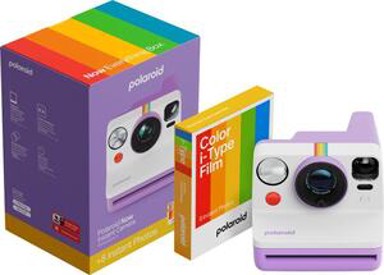 POLAROID Instant fotoaparat Now Gen 3, ljubičasti, Color Film Bundle (8 slika)