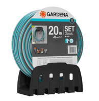 GARDENA Zidni držač crijeva Classic s crijevom 20 m 18005-50