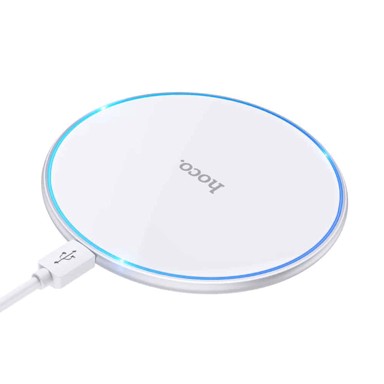 HOCO Bežični punjač Pro Easy CW6, brzo punjenje, 15W, bijeli